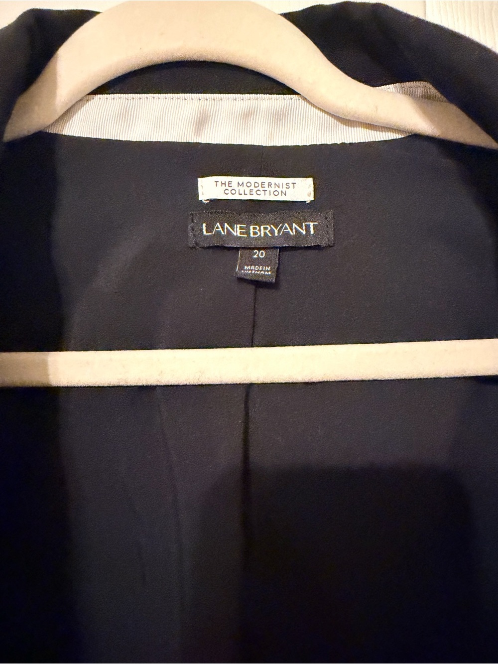 Lane Bryant Black Single-Button Tailored Blazer - Picture 3 of 3